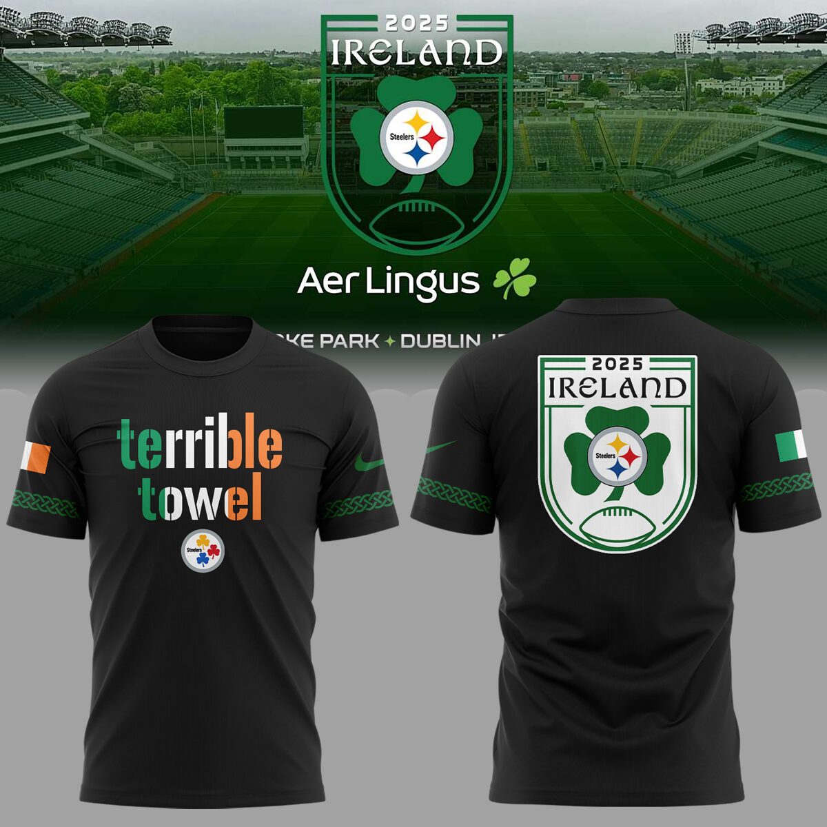 Ireland 2025 Limited Edition Dublin Game Shirt-ND092625100