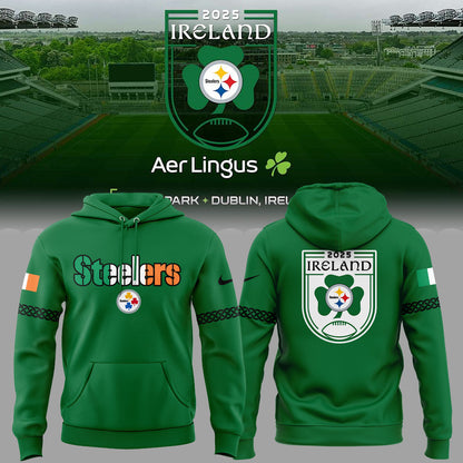 Ireland 2025 Limited Edition Dublin Game Hoodie-ND09282592