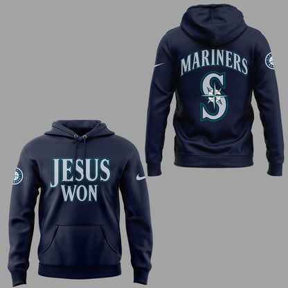 Limited Edition Mariners JESUS WON Hoodie