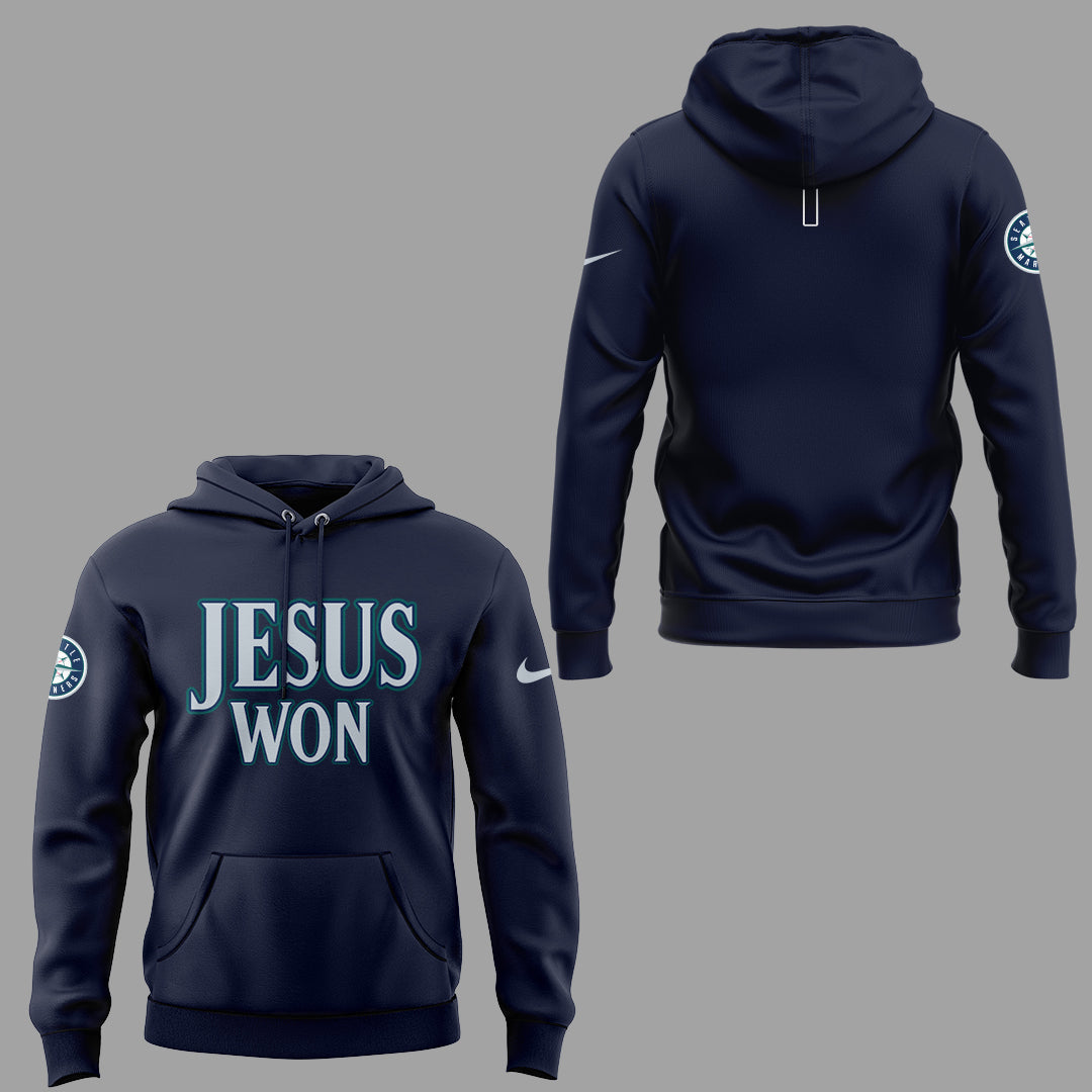 Limited Edition Mariners JESUS WON Hoodie