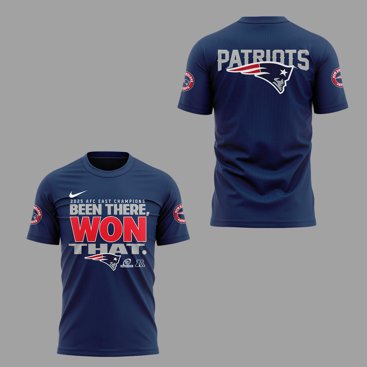 Limited Edition 2025 AFC East Champions Shirt