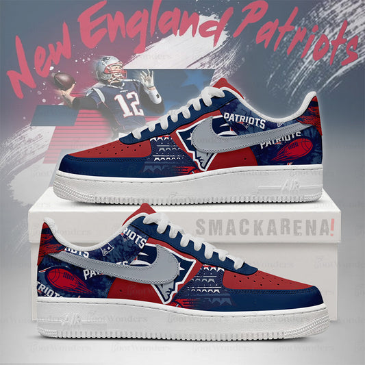 NE Patriots AF1 Shoes - 2026 Limited Edition