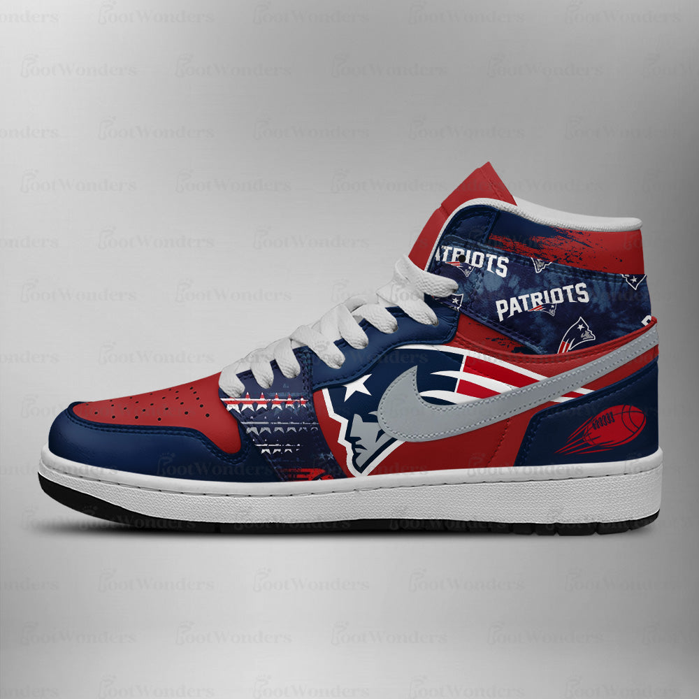 NE Patriots AJ1 Shoes - 2026 Limited Edition