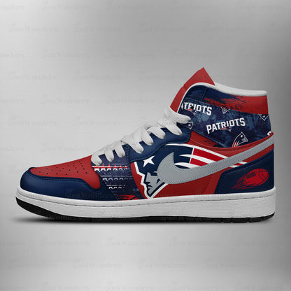 NE Patriots AJ1 Shoes - 2026 Limited Edition