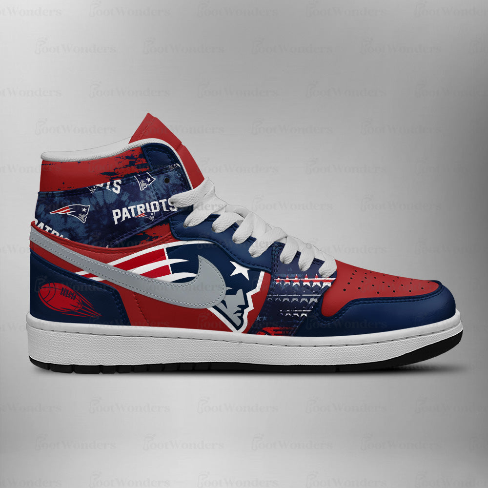 NE Patriots AJ1 Shoes - 2026 Limited Edition