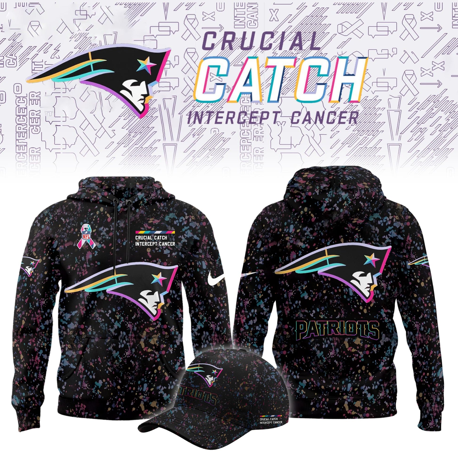 New England Patriots Crucial Catch Limited Hoodie