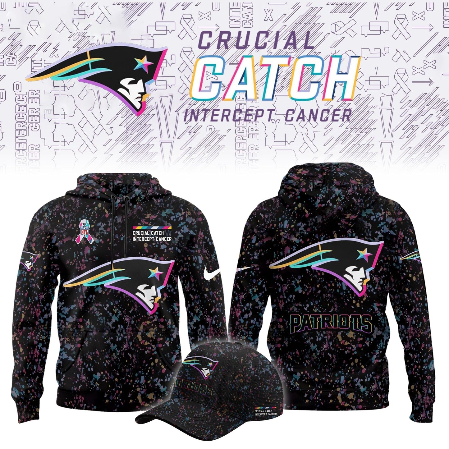 New England Patriots Crucial Catch Limited Hoodie