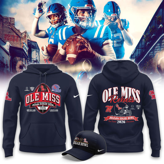 Ole Miss Rebels 2026 AllState Sugar Bowl Champions Limited Hoodie