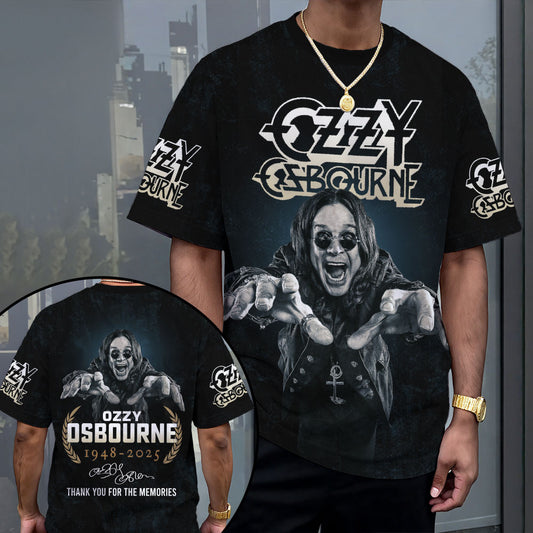 Ozzy Osbourne 3D T-Shirt - Thank You For The Memories