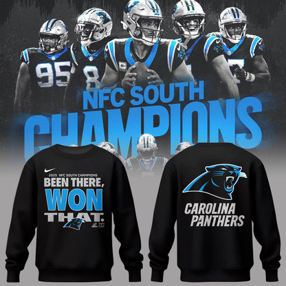 Carolina Panthers 2025 NFC South Division Champions Limited Edition Combo
