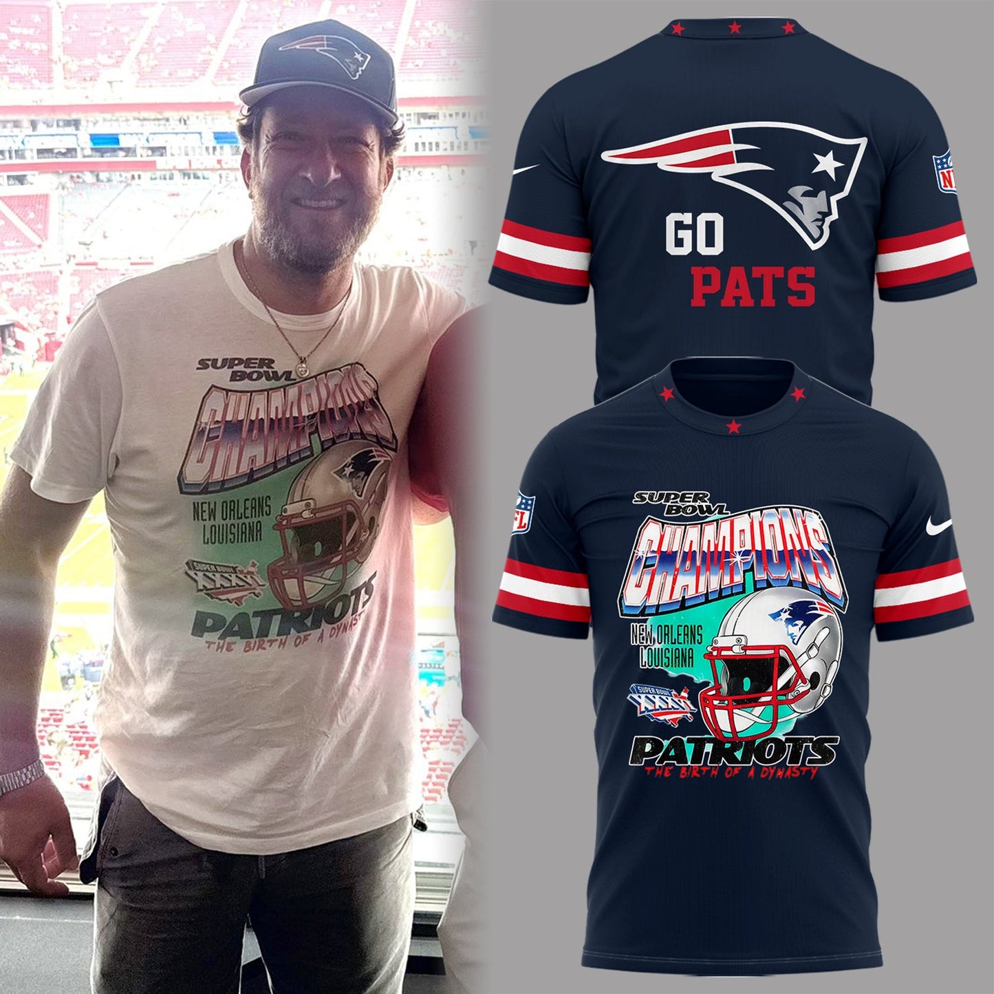 Limited Edition NEP Super Bowl Champions Shirt