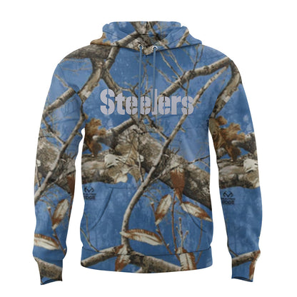 Pittsburgh Steelers Realtree Hoodie-PU1224241010
