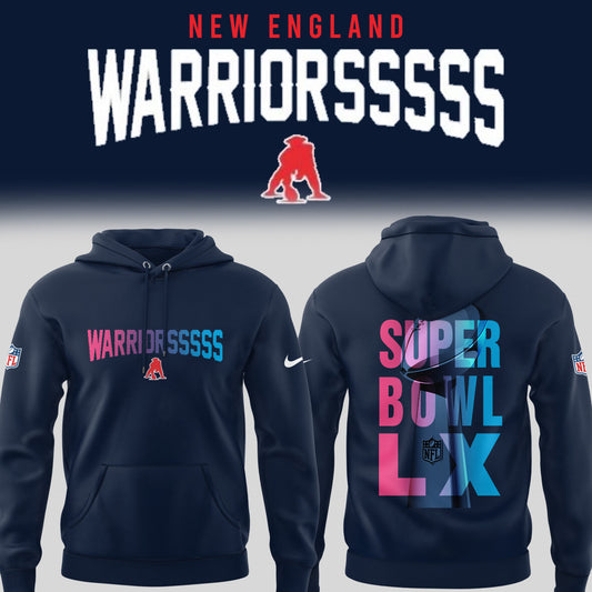 PATS 🏈 NE WARRIORRRRSSSSS Hoodie V2