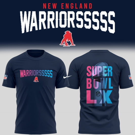 PATS 🏈 NE WARRIORRRRSSSSS TShirt V2