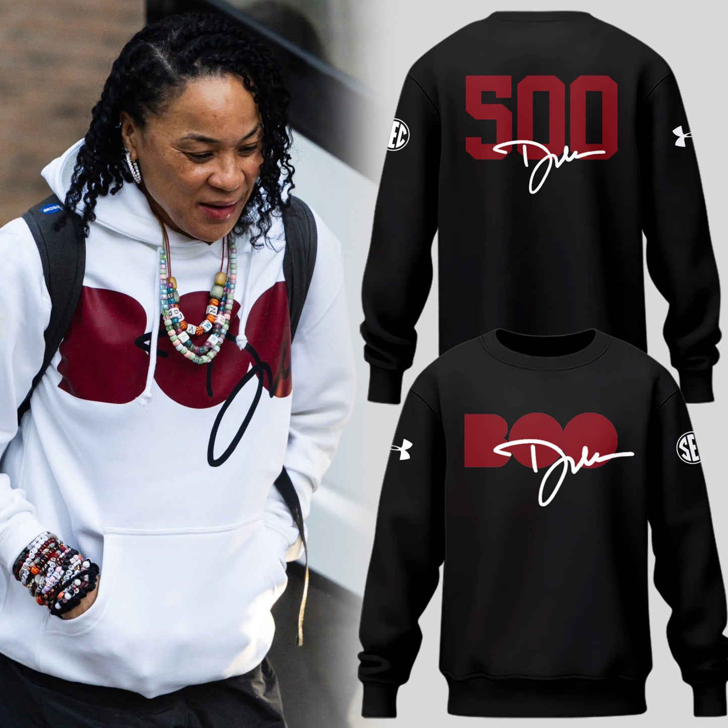 Limited Edition Dawn Staley BOO Sweatshirt-PU26021809