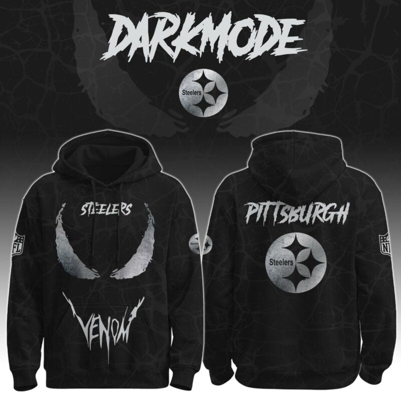 Steelers x Venom Darkness Hoodie