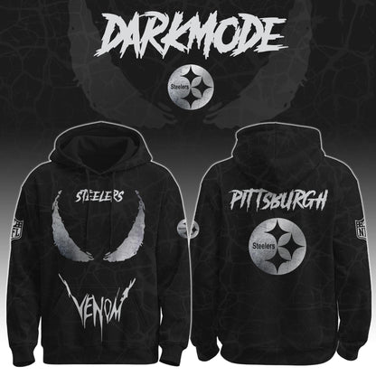 Steelers x Venom Darkness Hoodie
