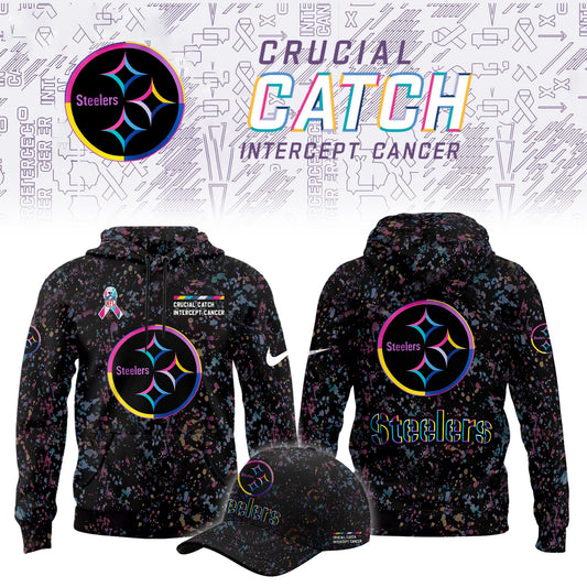 Pittsburgh Steelers Crucial Catch Limited Hoodie