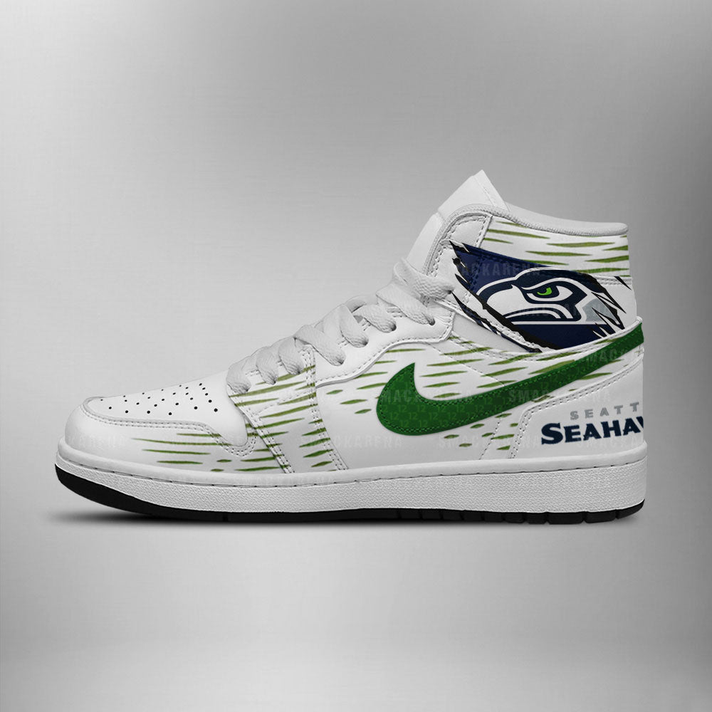 Seahawks AJ1 Shoes - 2026 Limited Edition V2