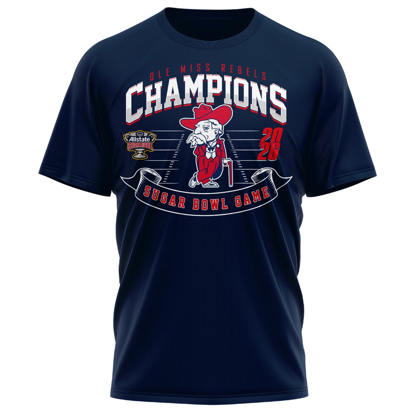 Ole Miss Rebels – Sugar Bowl Champions T-shirt