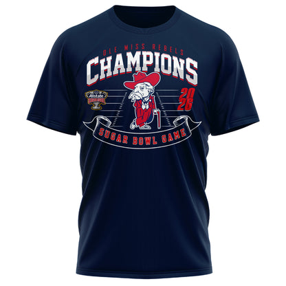Ole Miss Rebels – Sugar Bowl Champions T-shirt
