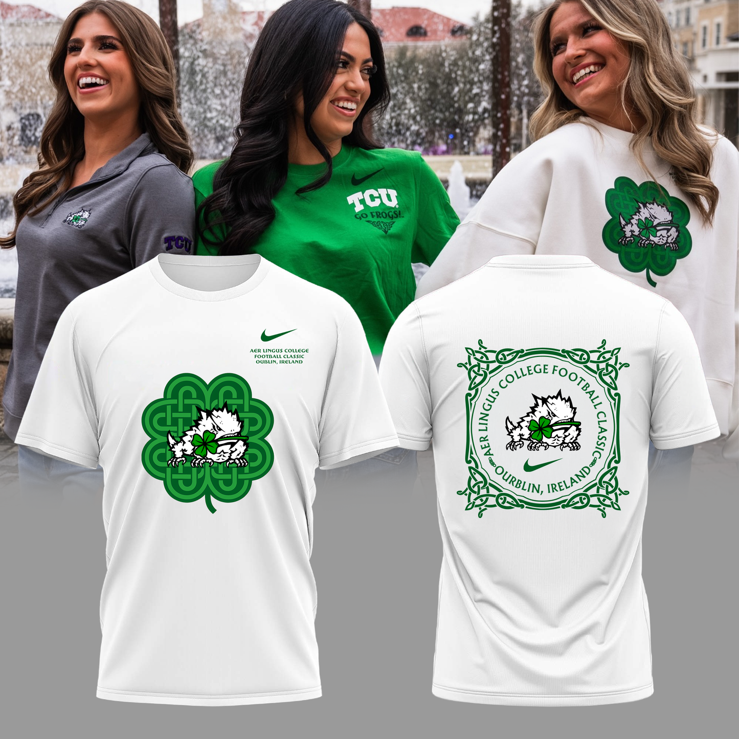 TCU Horned Frogs Ireland T-Shirt - Limited Edition