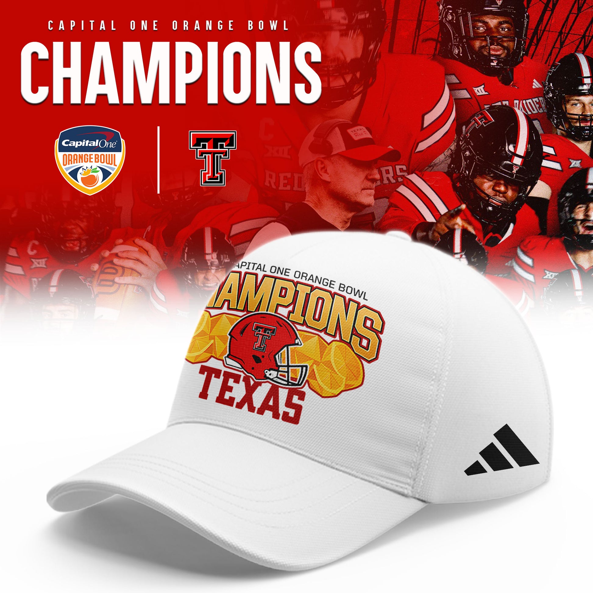 _Texas Tech 2026 Orange Bowl Champions Limited Polo Shirt v2
