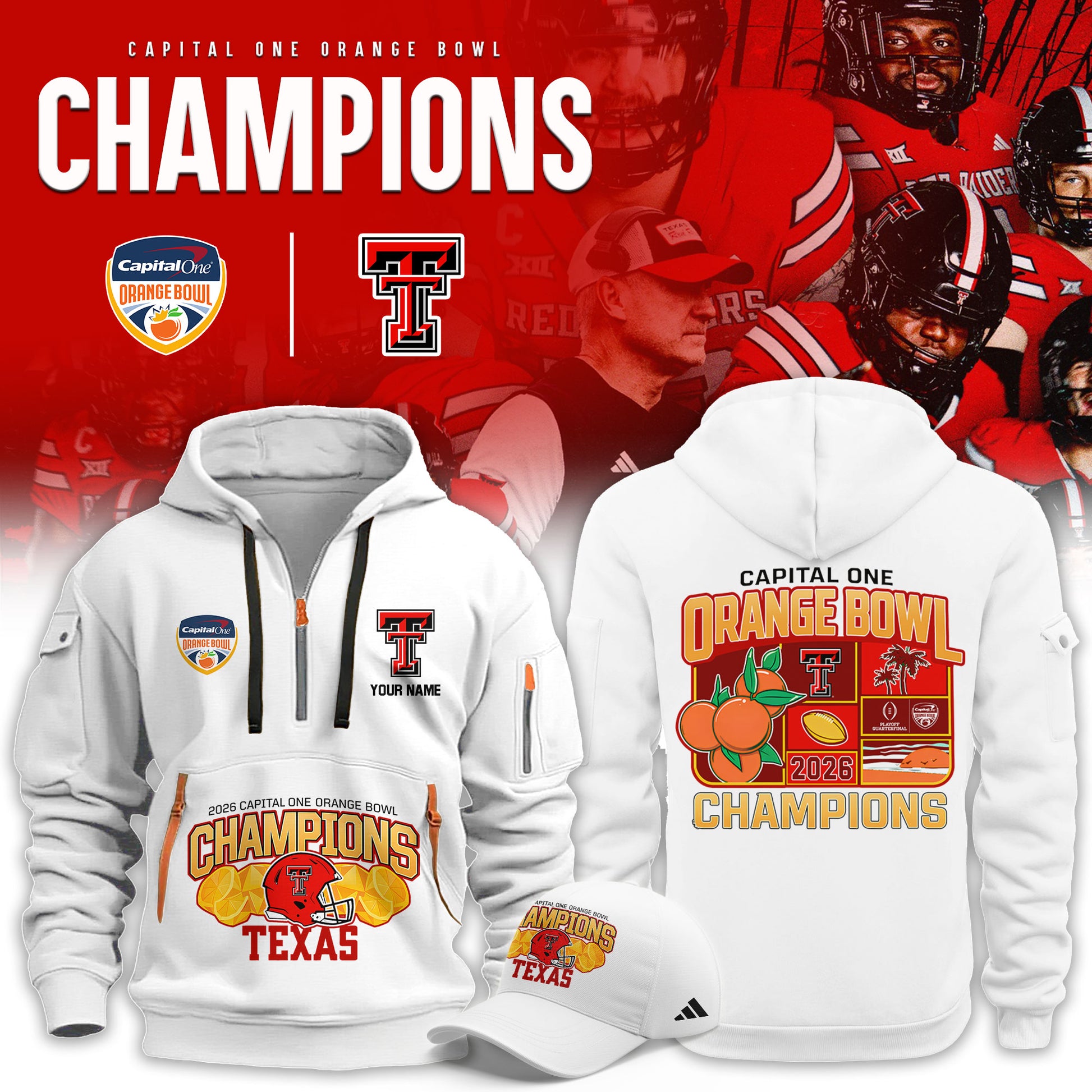 _Texas Tech 2026 Orange Bowl Champions Limited New Hoodie v2