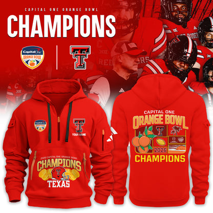 _Texas Tech 2026 Orange Bowl Champions Limited New Hoodie