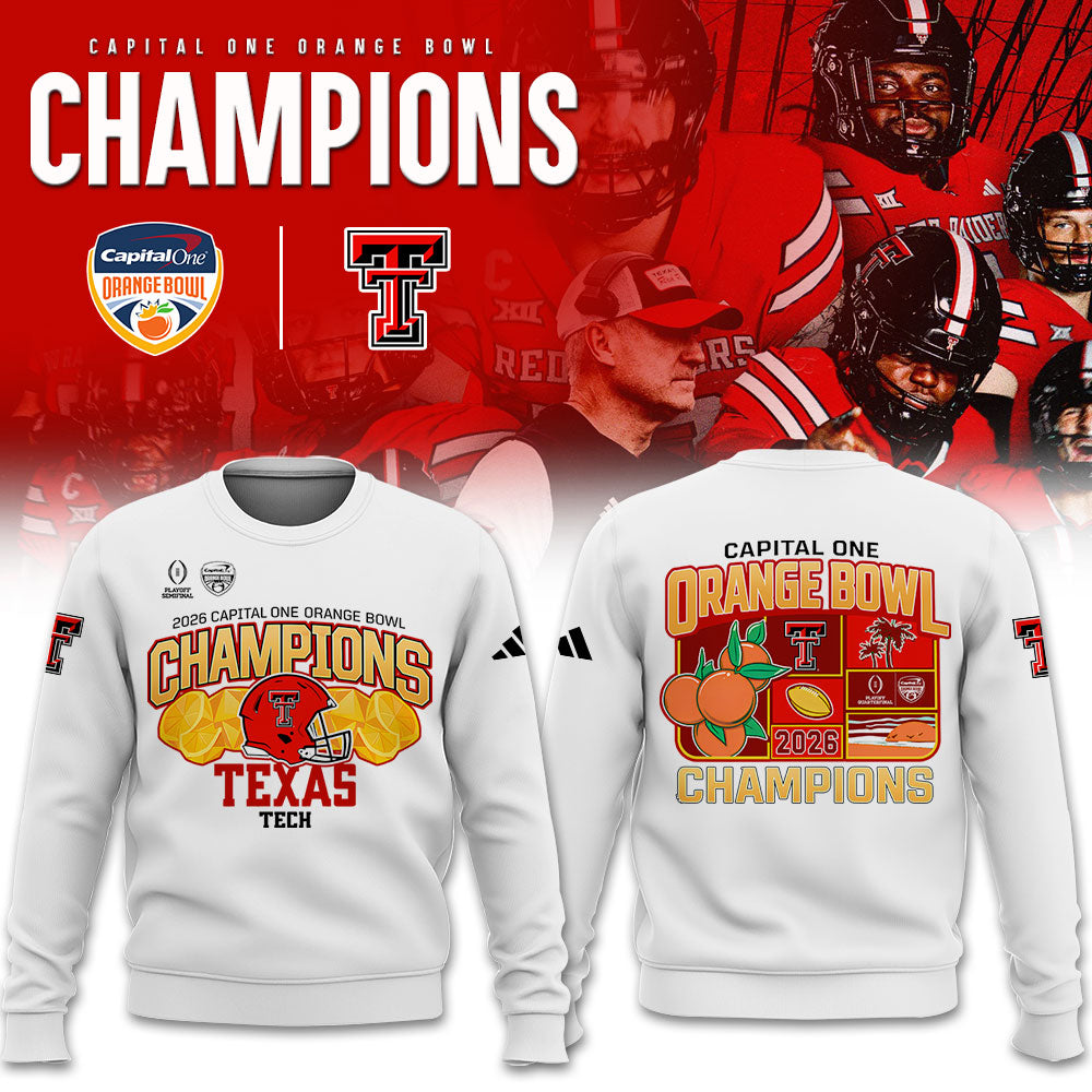 _Texas Tech 2026 Orange Bowl Champions Limited Sweatshirt v2