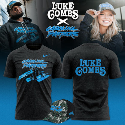 Luke Combs x Carolina Panthers 2025 Limited Edition T-shirt