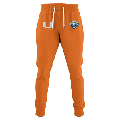 Miami Hurricanes Football Cotton Bowl Champions 2025 Combo Sweatshirt