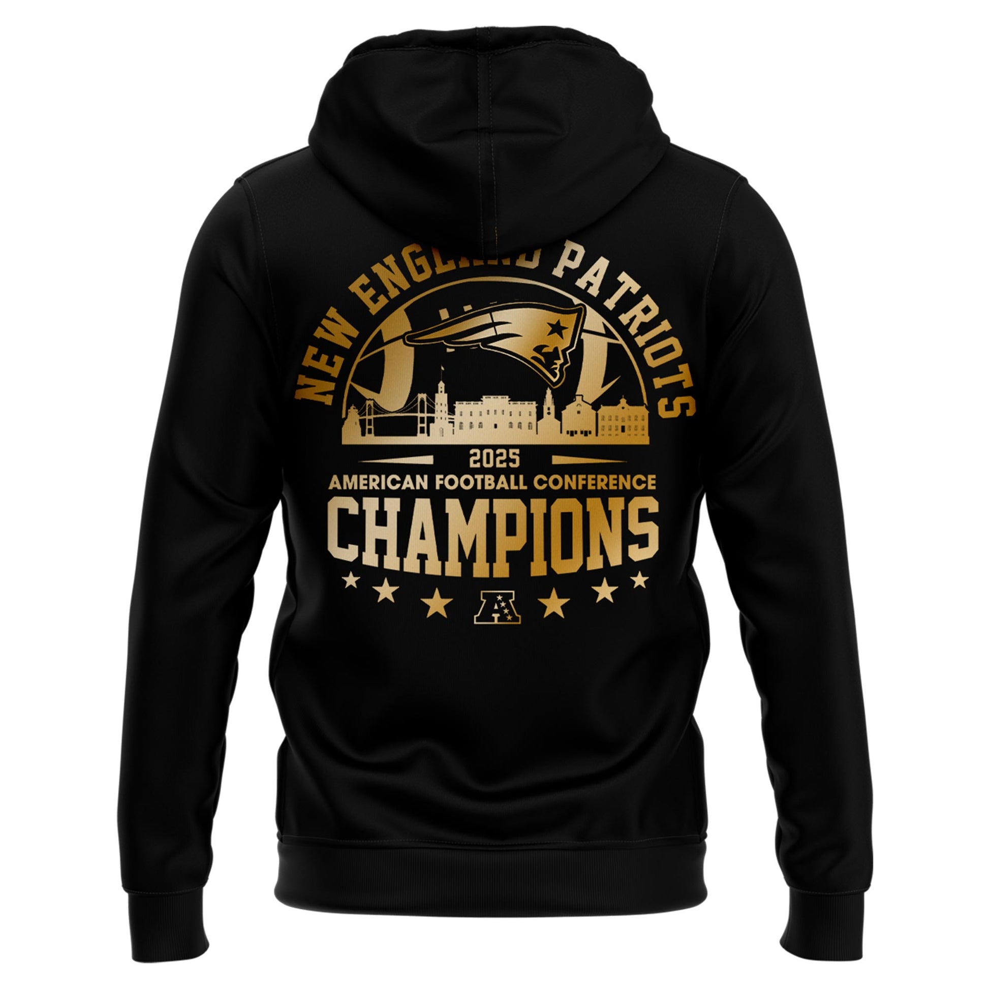 NEPatriots x 2025 AFC Conference Champions Hoodie Zip V2