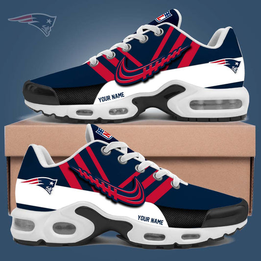 New England Patriots Personalized Air Max Plus Sneakers