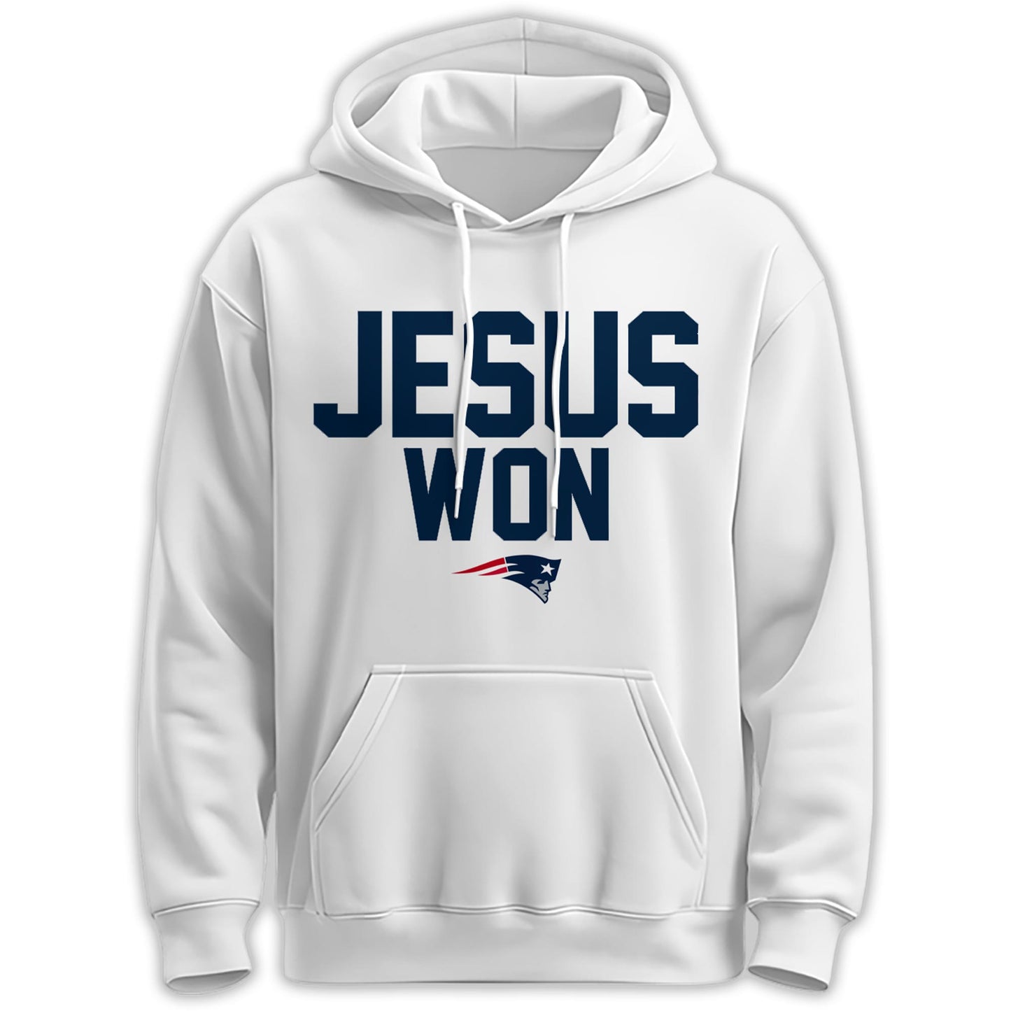 New England Patriots “Jesus Won” Hoodie