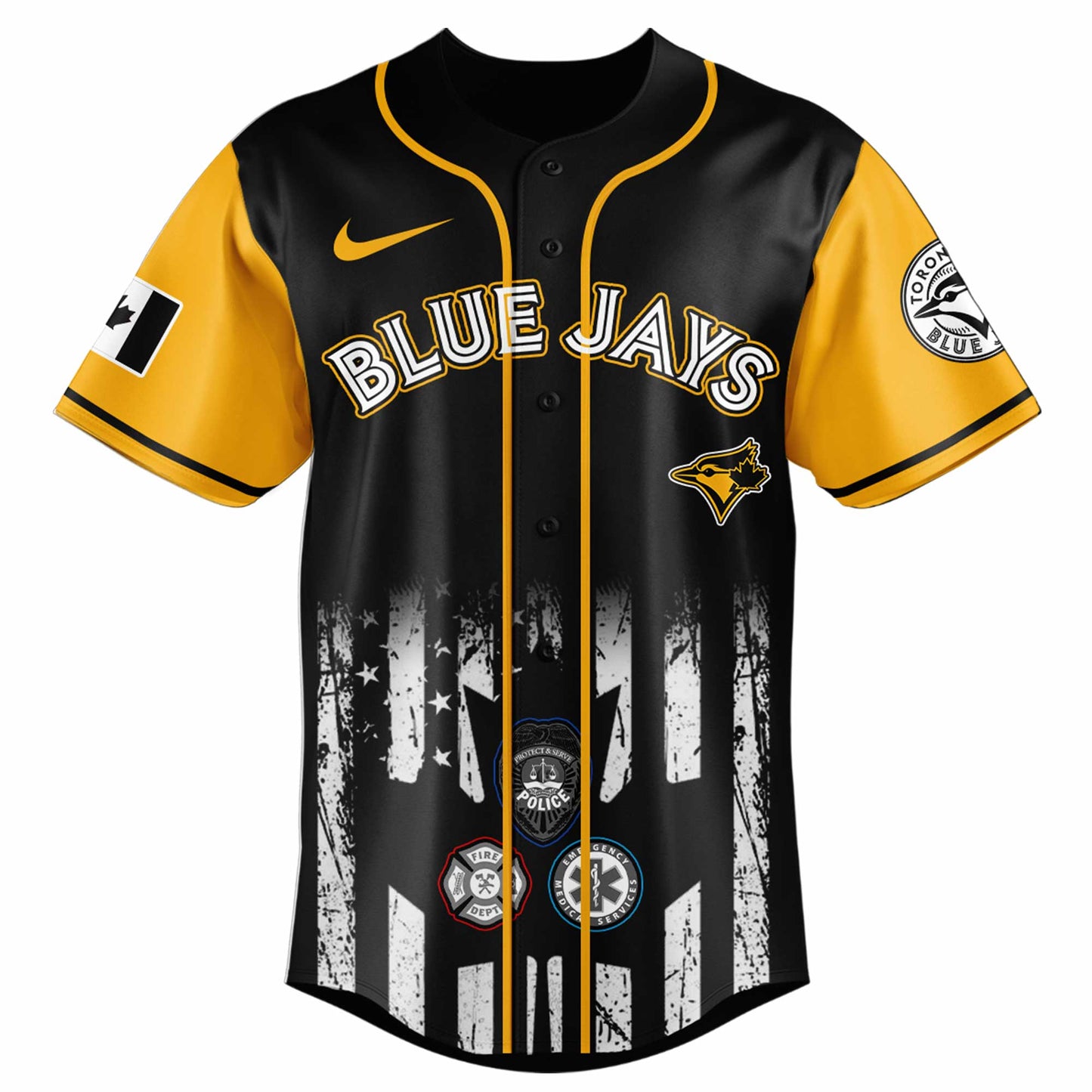 Toronto Blue Jays x First Responders Night Jersey Limited Edition