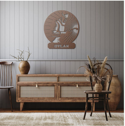 Personalized Metal Welder Sign, Sign For Welder, Custom Gift For Welder, Father's Day Gift, Welder Gift From Wife, Metal Welding Sign