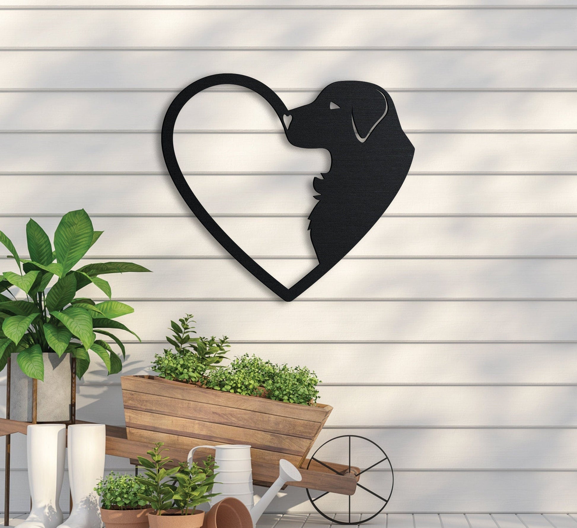 Metal Dog Lover Sign, Dog Lover Sign, Metal Pet Lover Sign, Home Decor Sign, Metal Front Door Sign, Housewarming Gift Ideas, Welcome Sign