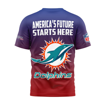 Miami Dolphins | Premium American Fest 2025 3D Shirt TD