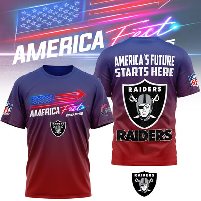 Las Vegas Raiders | Premium American Fest 2025 3D Shirt TD