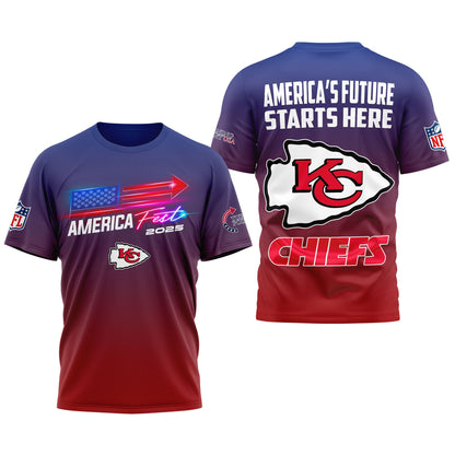 Kansas City Chiefs | Premium American Fest 2025 3D Shirt TD
