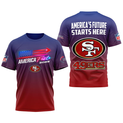 San Francisco 49ers | Premium American Fest 2025 3D Shirt TD