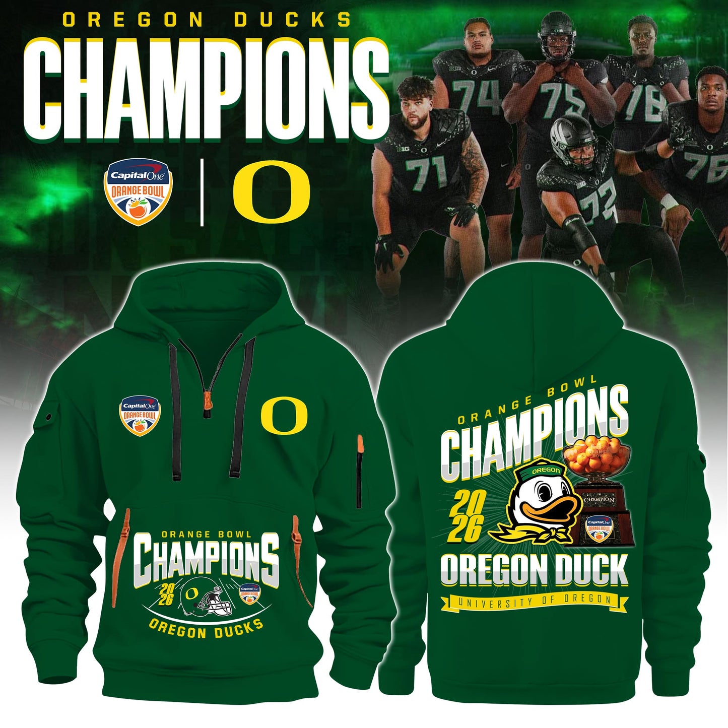 Oregon Ducks – Orange Bowl Champions