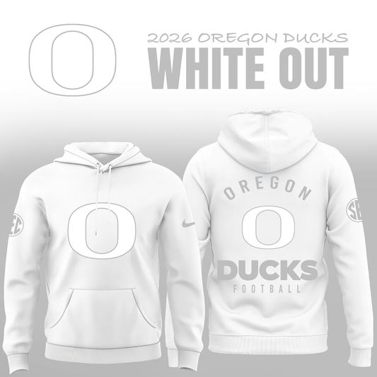 Oregon Ducks "2026 White Out" Limited Editions