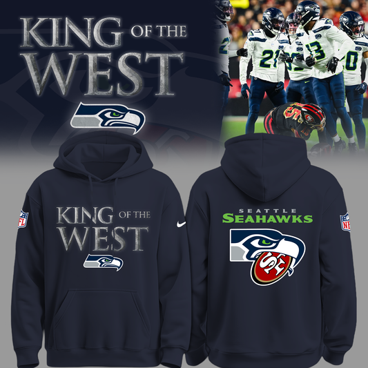 Seattle Seahawks - King of the West Hoodie