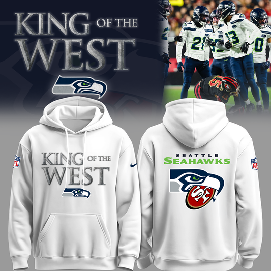 Seattle Seahawks - King of the West Hoodie