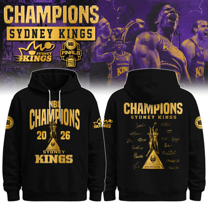Sydney Kings Special Champions NBL 2026 Limited Edition Hoodie