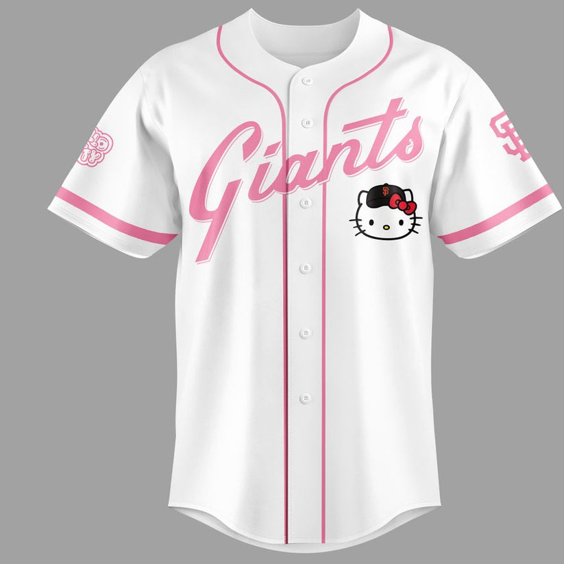 San Francisco Giants x 2025 Hello Kitty Night Jersey