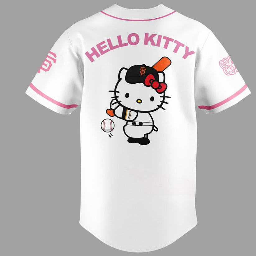 San Francisco Giants x 2025 Hello Kitty Night Jersey
