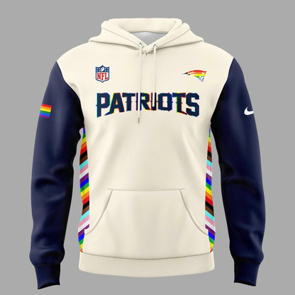 Special New Pride Patriots Logo Hoodie